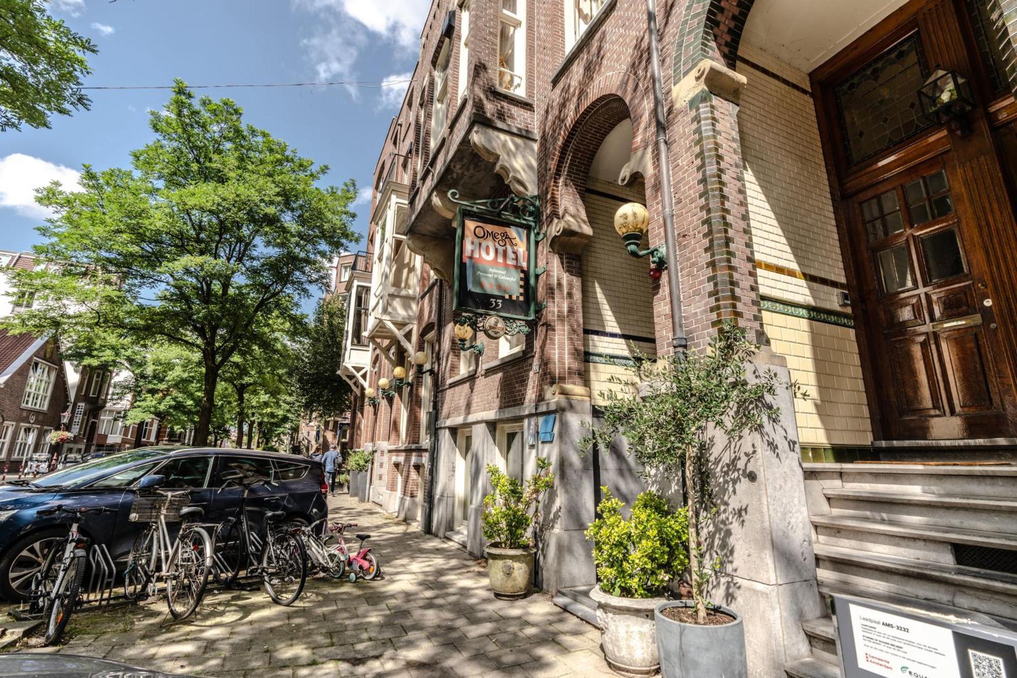 Hotel Omega Amsterdam Exteriör bild